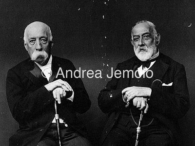 Portrait of Francesco Crispi at 80 Years - Photography of E. Interguglielmi  | Andrea Jemolo