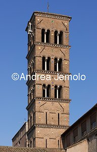 Santa Francesca Romana Bell tower | Andrea Jemolo
