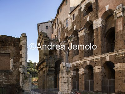 Teatro di Marcello I due ordini di arcate | Andrea Jemolo
