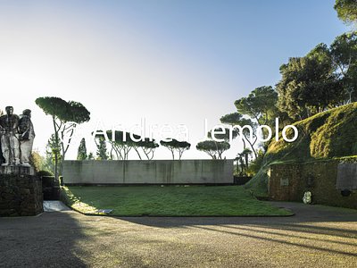Monumento ai martiri delle Fosse Ardeatine Il sagrato del sacrario | Andrea Jemolo