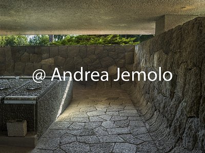 Monumento ai martiri delle Fosse Ardeatine Dettaglio del raccordo stondato tra pareti e pavimento | Andrea Jemolo