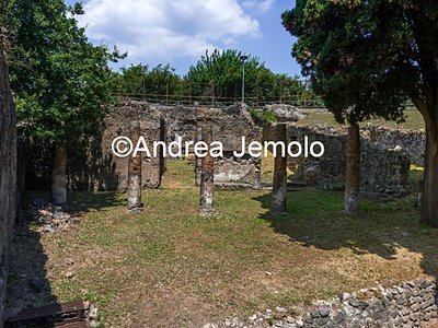 Villa of the Mosaic Columns Peristyle of the villa from the entrance | Andrea Jemolo