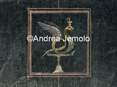 Villa of the Mysteries Decoration painted in the hall | Andrea Jemolo