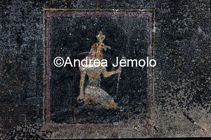 Villa of the Mysteries Decoration painted in the hall | Andrea Jemolo