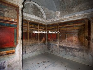 Villa of the Mysteries Cubicilum with painted parietal decoration | Andrea Jemolo