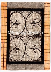 Museo Archeologico Nazionale Disegni di soglie per il Museo con frammenti di mosaici antichi | Andrea Jemolo