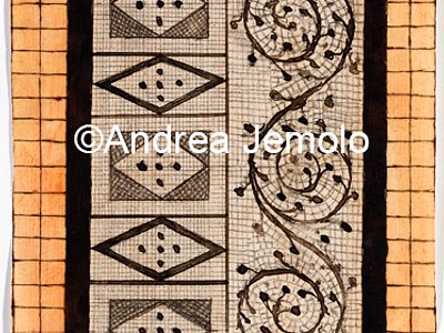 Archaeological National museum Drawings for the Museum with fragments of ancient mosaics | Andrea Jemolo