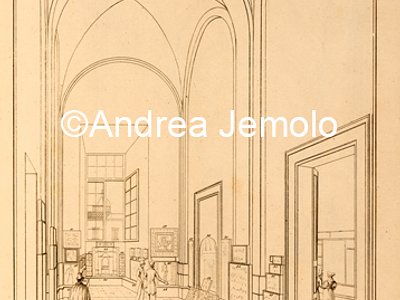 Archaeological National museum Musée Royal Bourbon. Vues et descriptions des galeries, tav. 9 | Andrea Jemolo