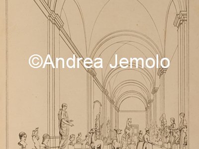 Archaeological National museum Musée Royal Bourbon. Vues et descriptions des galeries, tav. 9 | Andrea Jemolo