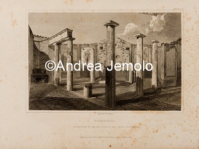 Archaeological National museum Villa of Diomede - John Peter Gandy, Pompeiana. The topography, edifices, and ornaments of Pompeii | Andrea Jemolo