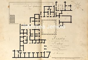 Museo Archeologico Nazionale Pianta di una porzione dell’Antica Stabia | Andrea Jemolo