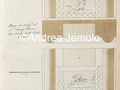 Archaeological National museum Plan View of a Brick Fountain | Andrea Jemolo