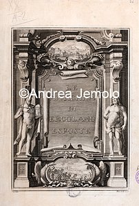 Museo Archeologico Nazionale Frontespizio de Le Antichità di Ercolano esposte, I | Andrea Jemolo