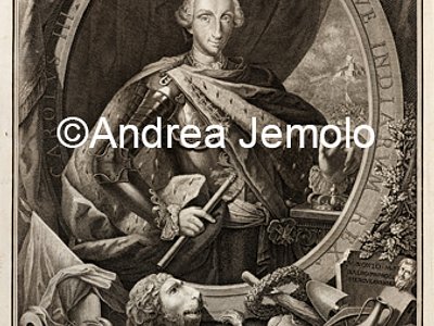Archaeological National museum Portrait of Charles III of Bourbon in Le Antichità di Ercolano esposte, I | Andrea Jemolo