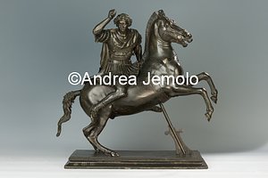 Archaeological National museum Alexander the great bronze; from Greek original attributed to Lysippus, from Herculaneum | Andrea Jemolo
