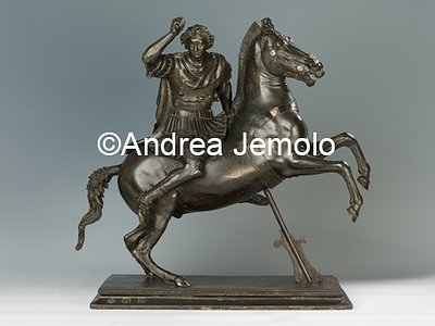 Museo Archeologico Nazionale Alessandro Magno bronzo; da originale greco attribuito a Lisippo, da Ercolano | Andrea Jemolo