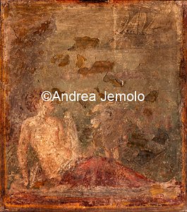 Archaeological National museum Villa of Diomedes - Ariadne abandoned, fresco | Andrea Jemolo