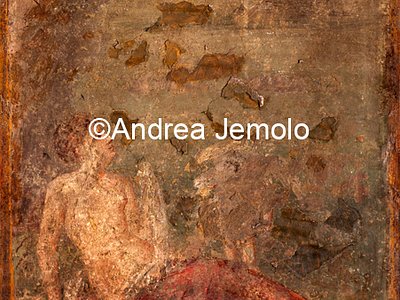Museo Archeologico Nazionale Villa di Diomede - Arianna abbandonata, affresco | Andrea Jemolo