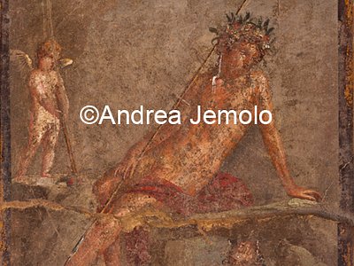 Museo Archeologico Nazionale Villa di Diomede - Narciso ed Erote, affresco | Andrea Jemolo