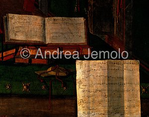 Scuola di San Giorgio degli Schiavoni Sant'Agostino nel suo studio – Pentagramma | Andrea Jemolo