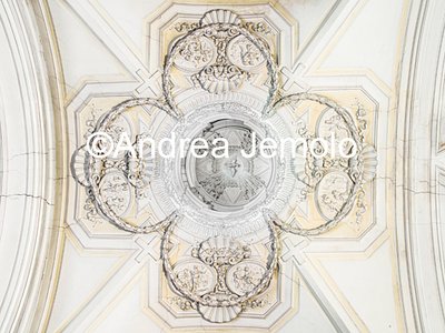 Chiesa di Santa Maria del Priorato Volta sopra l'altare | Andrea Jemolo