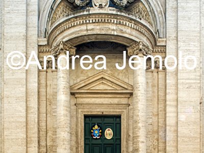 Chiesa di Sant'Andrea al Quirinale Entrata | Andrea Jemolo