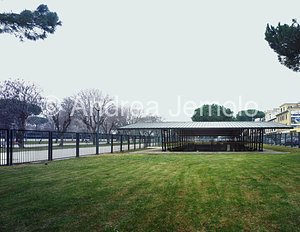 Riqualificazione area San Paolo Fuori le mura Pensilina area archeologica - visione d'insieme | Andrea Jemolo