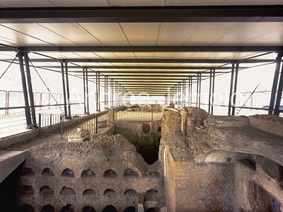 Restructuring of area San Paolo Fuori le mura Pavilion archaeological area - interior | Andrea Jemolo