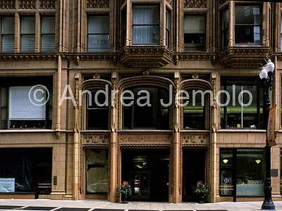 Fisher Building Facciata - particolari | Andrea Jemolo
