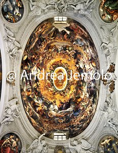 Madonna del Prato Interno della cupola | Andrea Jemolo