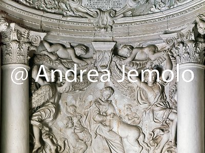 The church of Madonna del Prato Counter-façade relief | Andrea Jemolo
