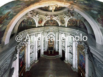 The church of Madonna del Prato The interior of the church from above | Andrea Jemolo