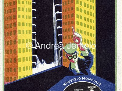 S.I.A.T. Milano Advertising postcard | Andrea Jemolo
