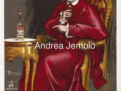 Amaro Buton Advertising postcard | Andrea Jemolo