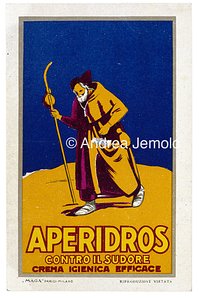 Aperidros Cartolina pubblicitaria | Andrea Jemolo
