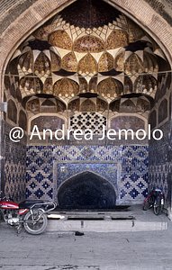 Bazar-è Vakil - Hammam Portale d'ingresso - dipinti | Andrea Jemolo