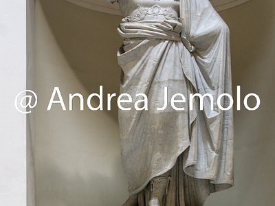 Archaeological National museum Ferdinand I of Bourbon - Ferdinand as Minerva - Detail | Andrea Jemolo