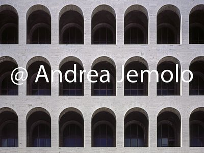 EUR - Palazzo della Civiltà del Lavoro - Palazzo della Civiltà Italiana Facciata | Andrea Jemolo