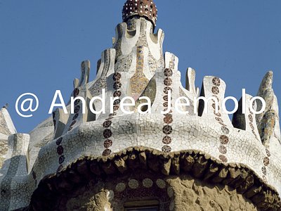 Guell park Entrance - Detail | Andrea Jemolo