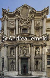 Chiesa di San Carlo alle Quattro Fontane Facciata | Andrea Jemolo