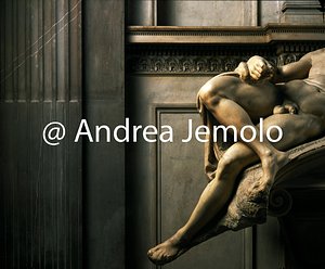 San Lorenzo - Cappelle Medicee - La Sagrestia nuova Tomba di Lorenzo de'Medici - Crepuscolo o Tramonto | Andrea Jemolo