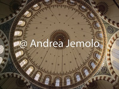 Rustem Pasa Camii Cupola | Andrea Jemolo
