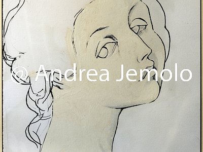 Private collection Portrait of Jolanda Bufalini | Andrea Jemolo