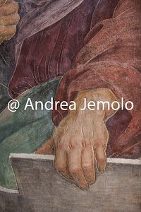 Santa Maria della Pace Sibille e angeli - Abacuc e Giona | Andrea Jemolo
