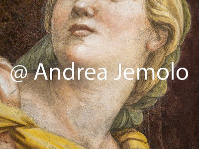 Santa Maria della Pace Sibille e angeli - Sibilla Cumana e Angelo | Andrea Jemolo