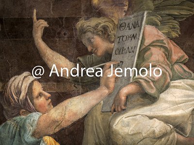 Santa Maria della Pace Sibille e angeli - Sibilla Persica e Angelo | Andrea Jemolo