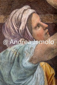Santa Maria della Pace Sibille e angeli - Sibilla Persica e Angelo | Andrea Jemolo