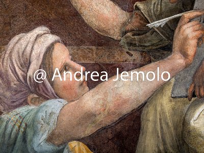 Santa Maria della Pace Sibille e angeli - Sibilla Persica e Angelo | Andrea Jemolo