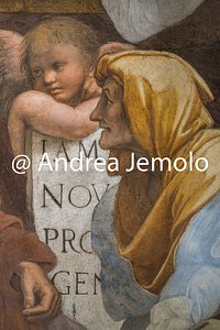 Santa Maria della Pace Sibille e angeli - Sibilla Tiburtina | Andrea Jemolo