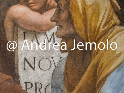 Santa Maria della Pace Sibille e angeli - Sibilla Tiburtina | Andrea Jemolo